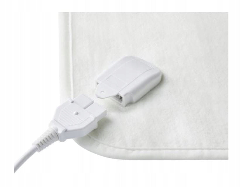 Electric blanket 150x80 cm white Carmen Medical device no