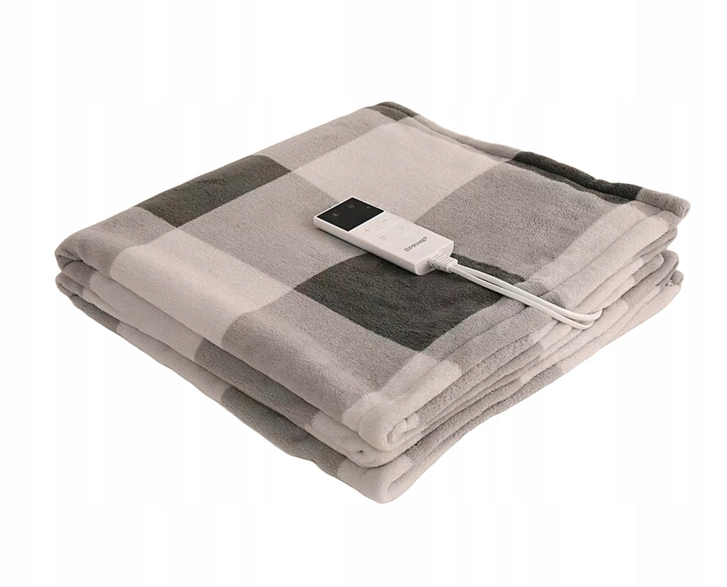 Electric blanket 180 x 130 cm 80 W 10 heating levels timer SHT41 PRIME3