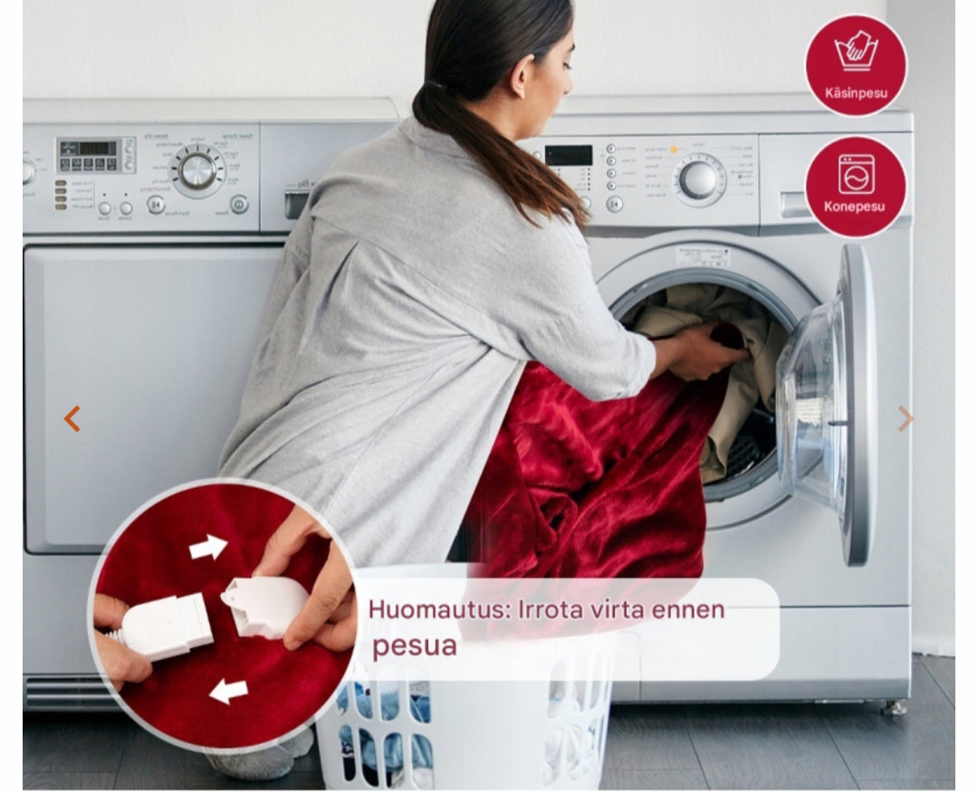 Electric blanket 9 heating settings 130 X 160.5CM Manufacturer code ES10209DE-RE