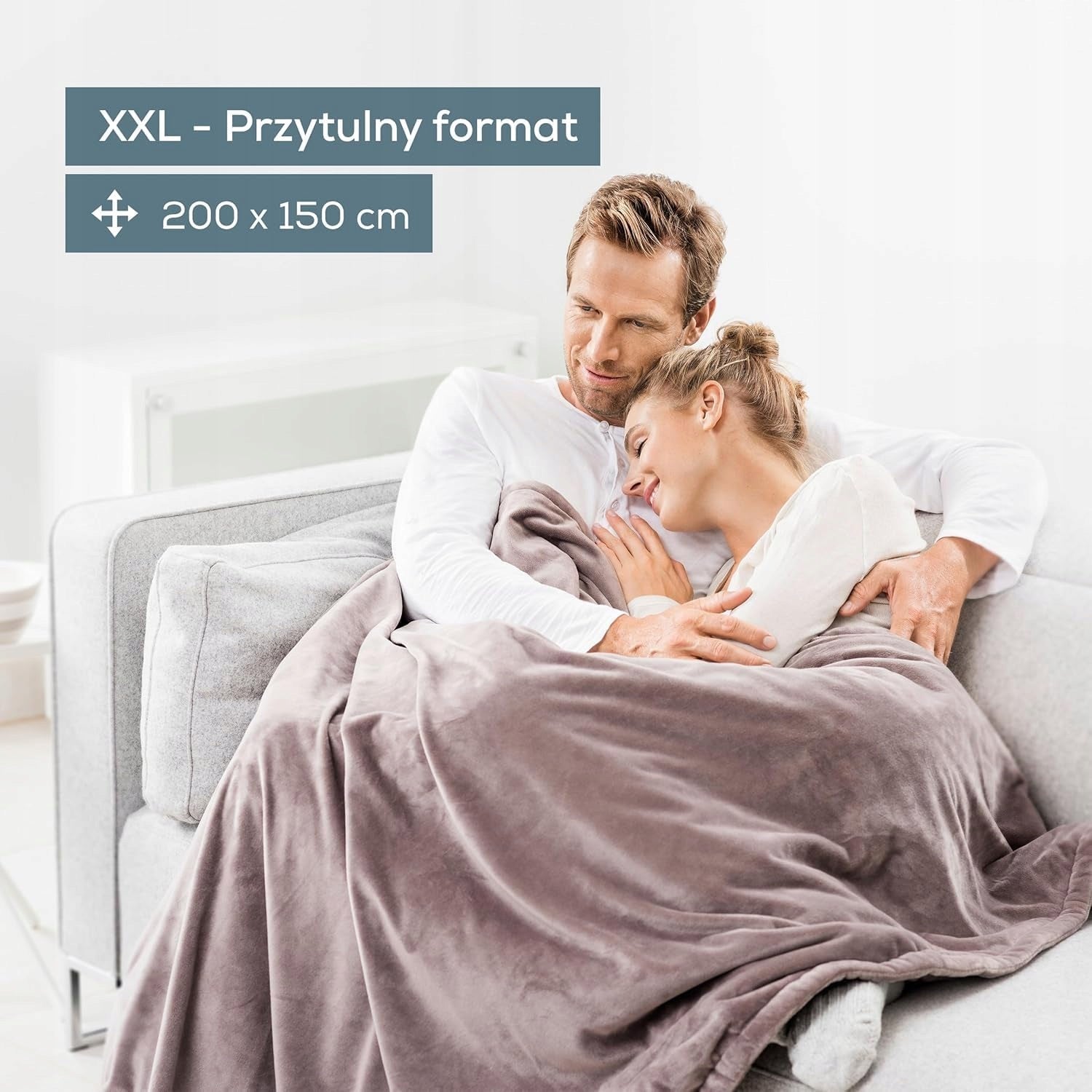Electric blanket Beurer grey 130 x 180 cm HD 75 Cosy Dark Grey Brand Beurer
