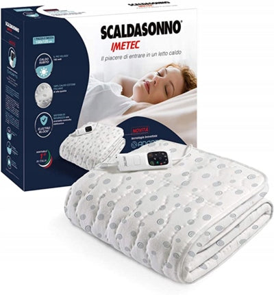 Electric blanket HEATING MAT IMETEC SCALDASONNO white 150x120cm