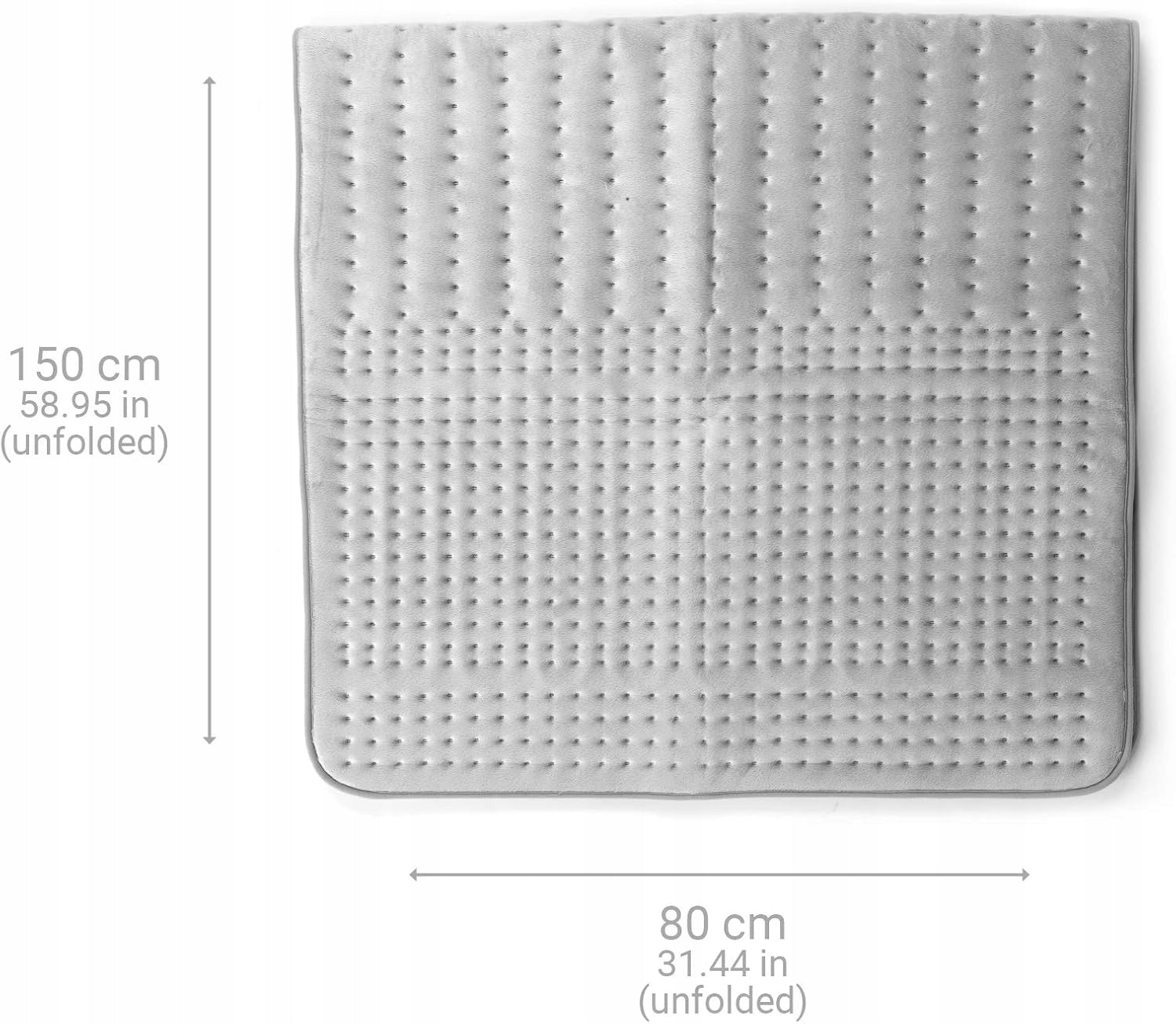 Electric blanket Medisana HU 670 grey 100 W Medical device yes