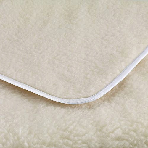 Electric blanket imtec Scaldasonno Premium R1403 white 55W 50% wool Packaging status original