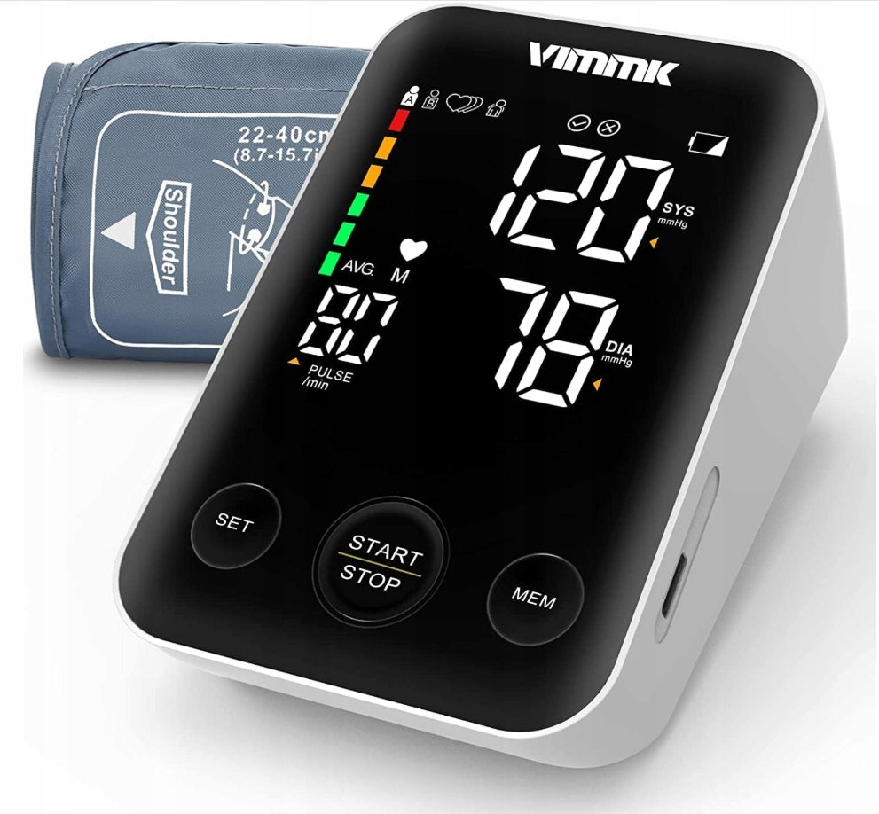 Electric blood pressure monitor RENPHO VIMMK C04 LED for arm 240 memory