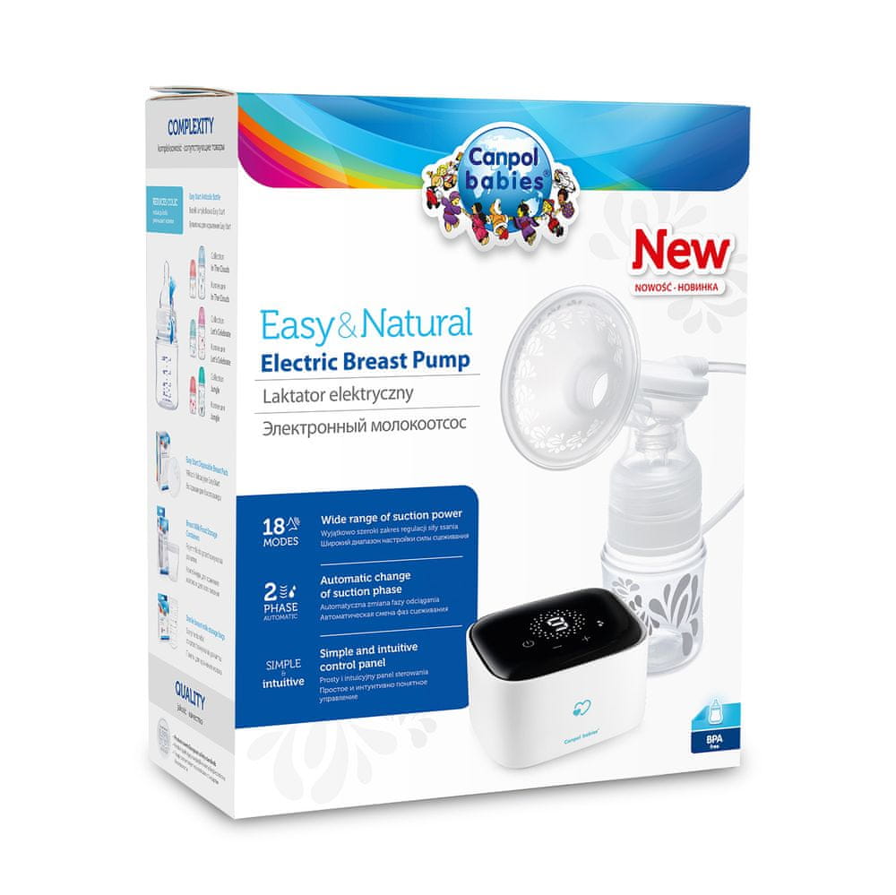 Electric breast pump Canpol babies 120 ml 12/207
