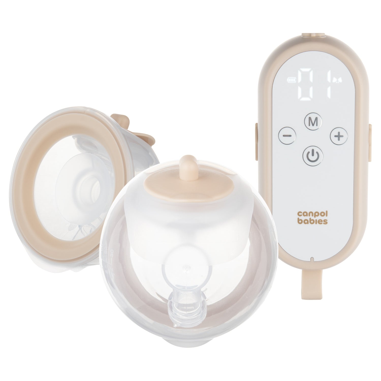 Electric breast pump Canpol babies double beige 120 ml Medical device no