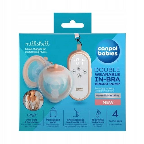 Electric breast pump Canpol babies double beige 120 ml