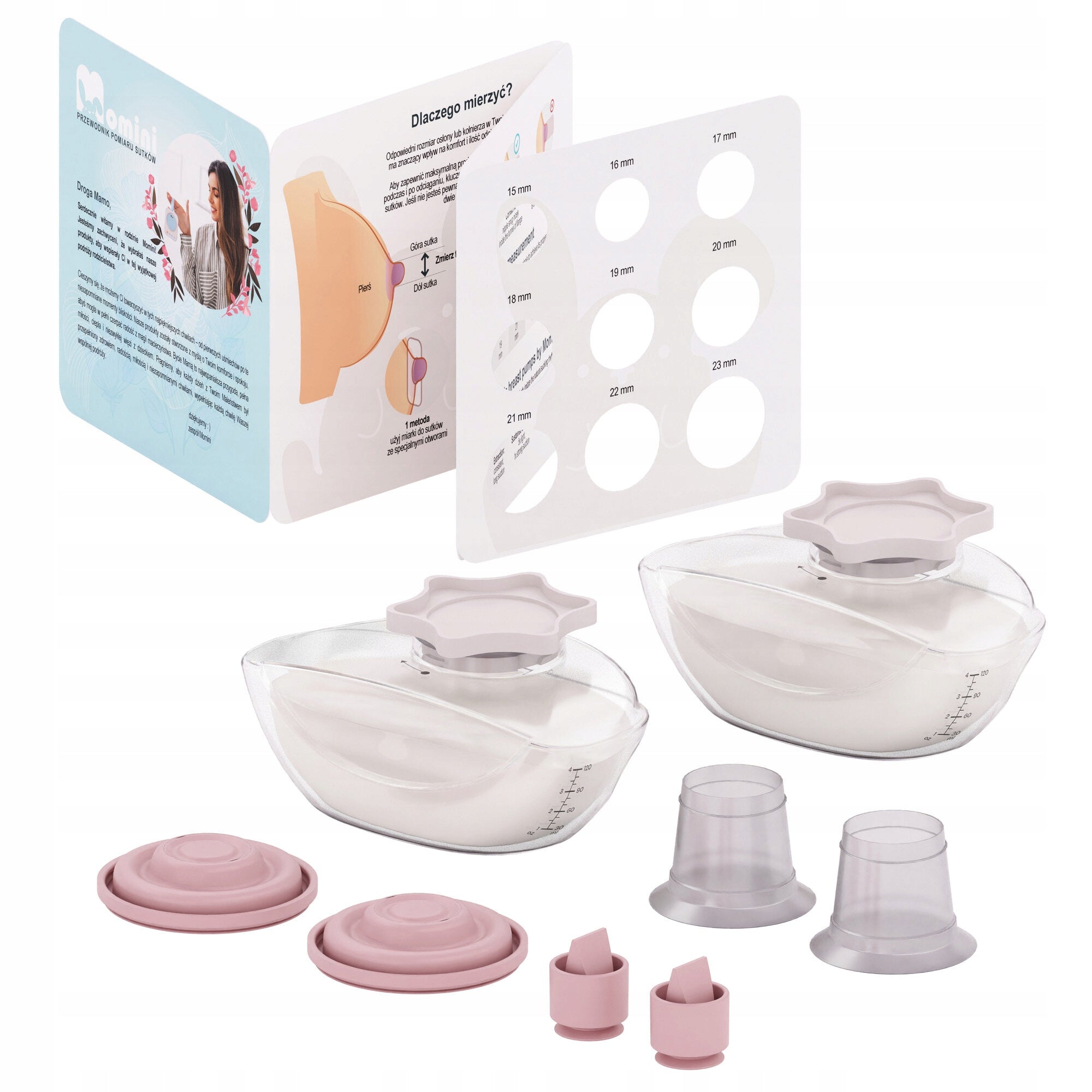Electric breast pump Momini TwinHarmony 4-phase wireless Medical device no