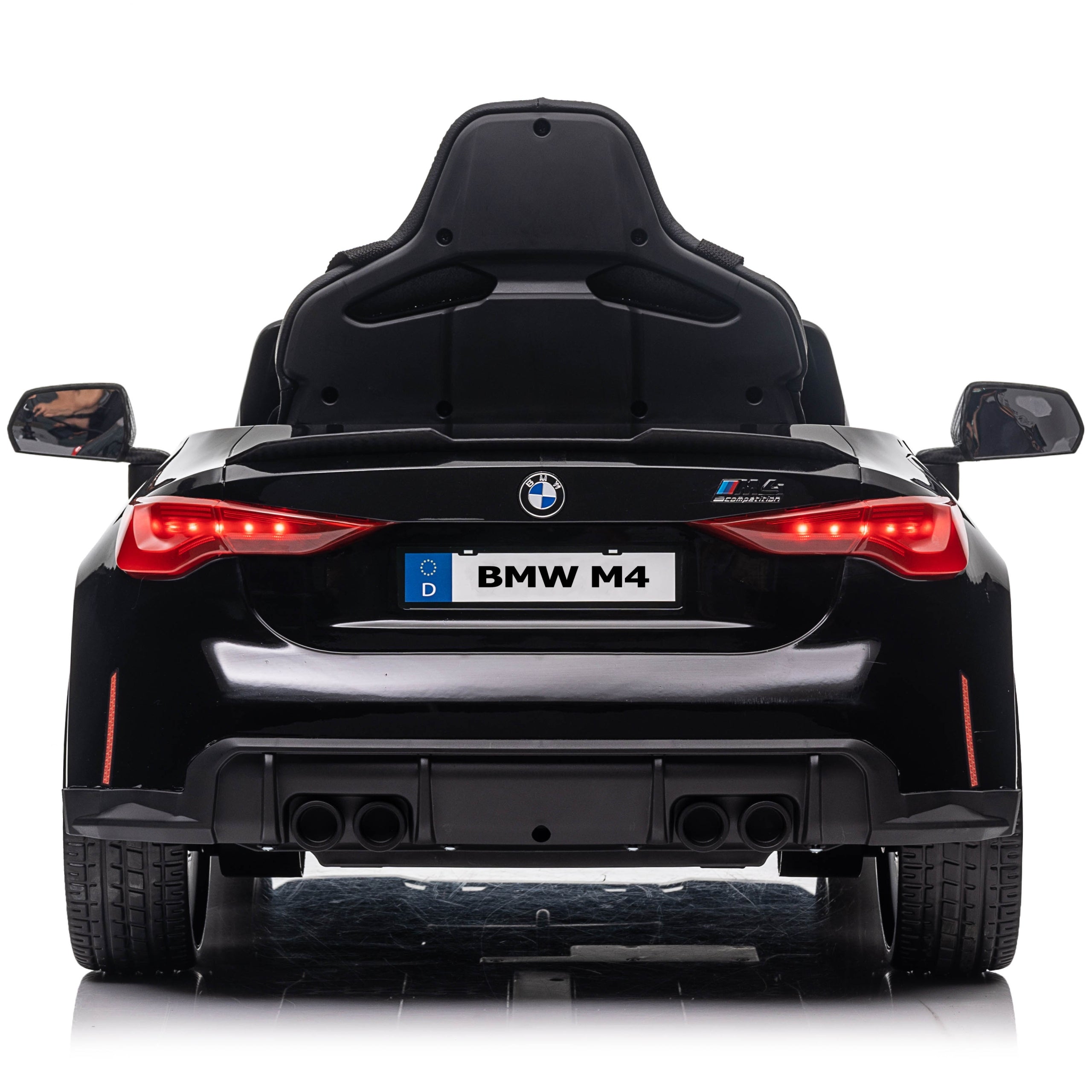Electric car battery BMW M4 black for children 3 years + Manufacturer code BMW M4 czarny