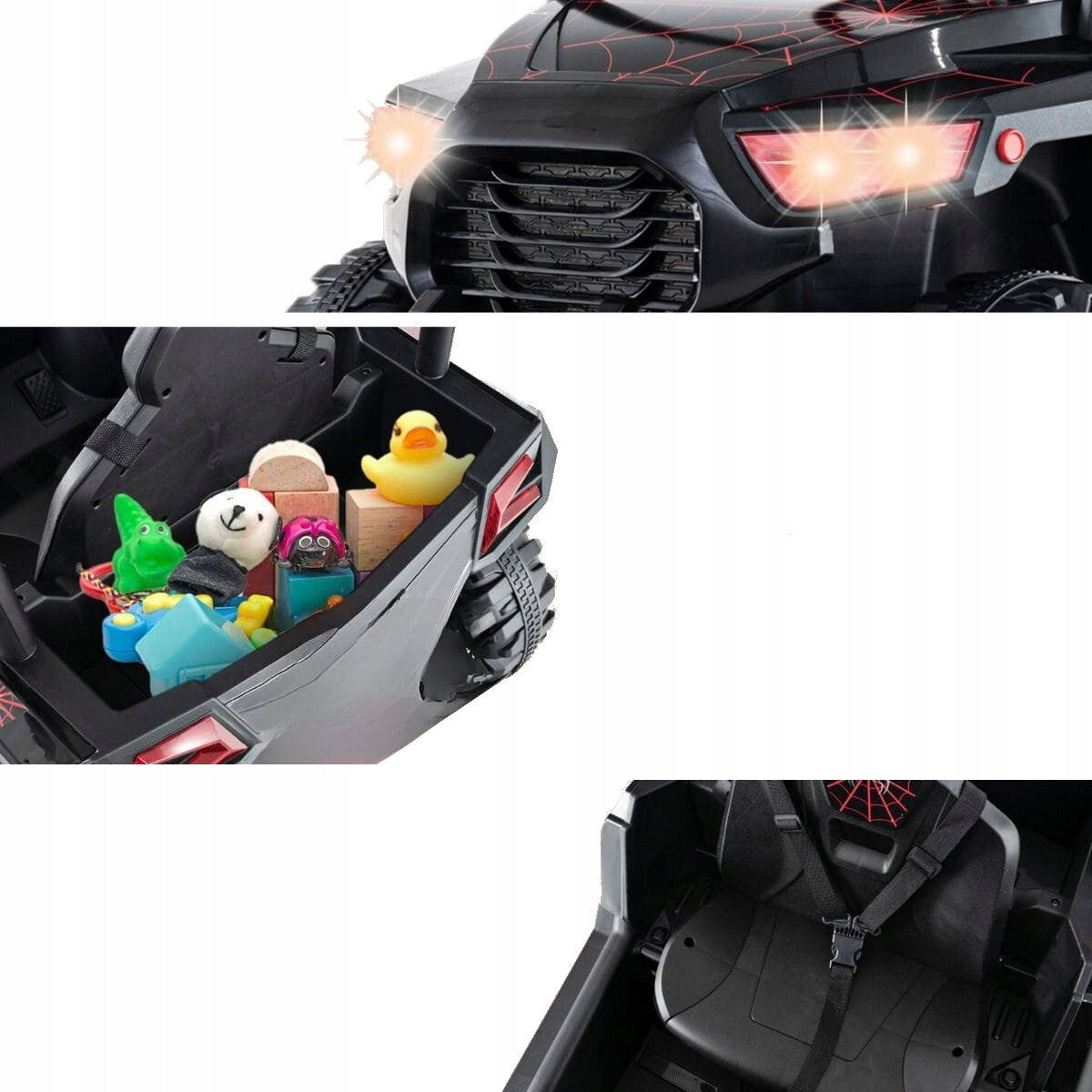 Electric car for children Auto battery with remote control buggy BLACK Manufacturer code TQ10294DE-DK