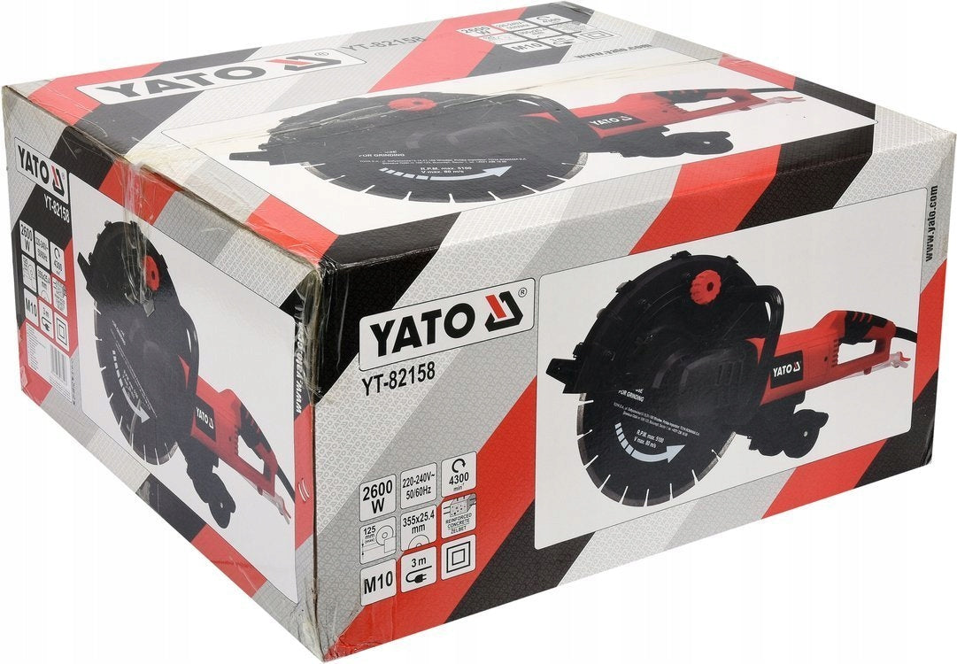 Electric circular saw for concrete Yato 125 mm Manufacturer code YT-82158