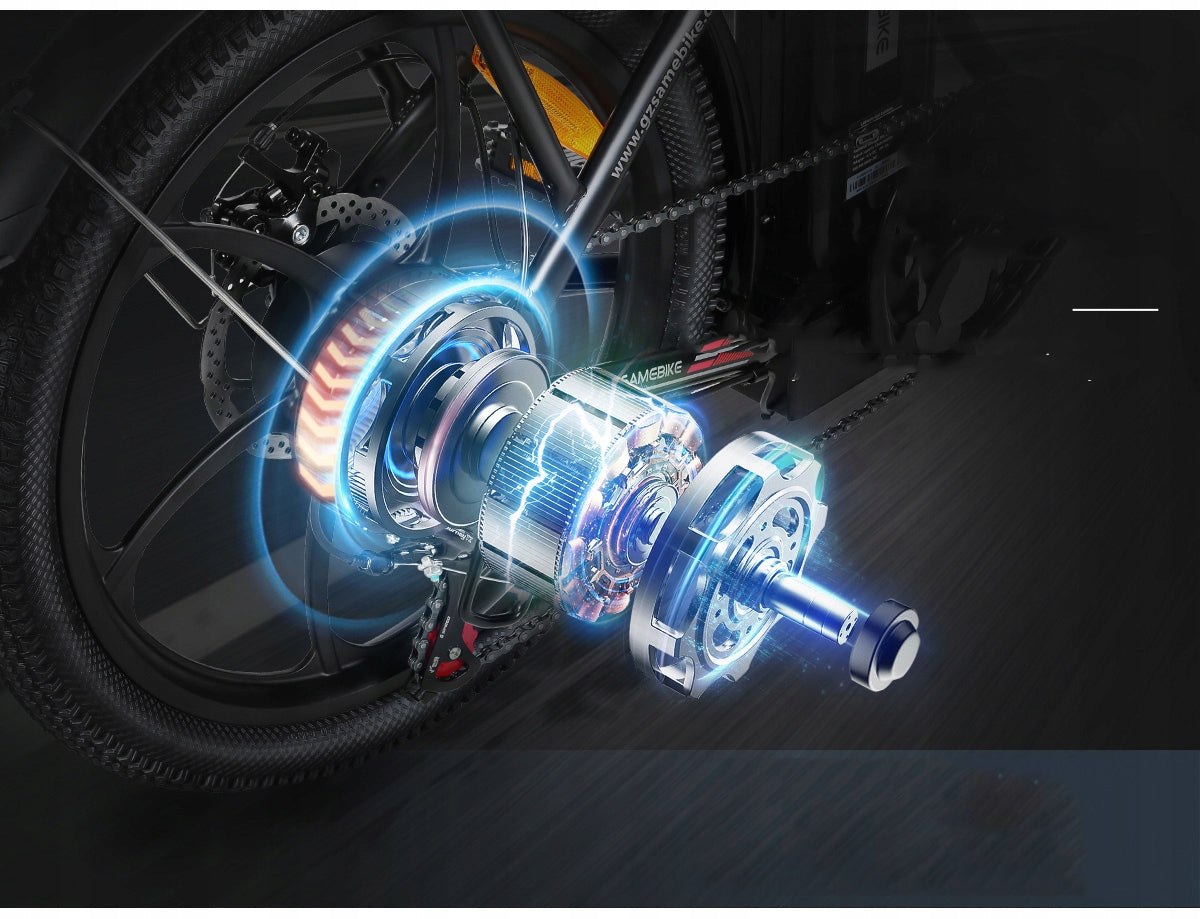 Electric city vehicle Samebike CY20-FT 350W 36V 12AH 32km/h 7-Speed 20" CE Manufacturer code Samebike CY20-FT-BK-EU ZYW