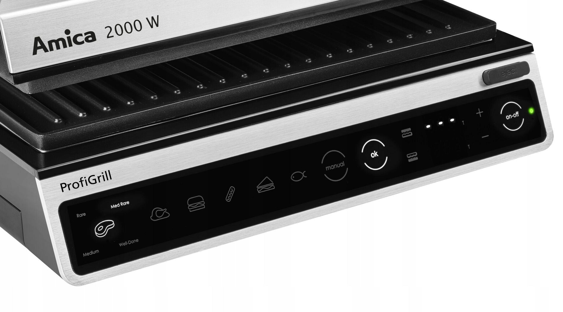 Electric contact grill Amica GK 5011 2000W automatic temperature Model GK 5011 ProfiGrill