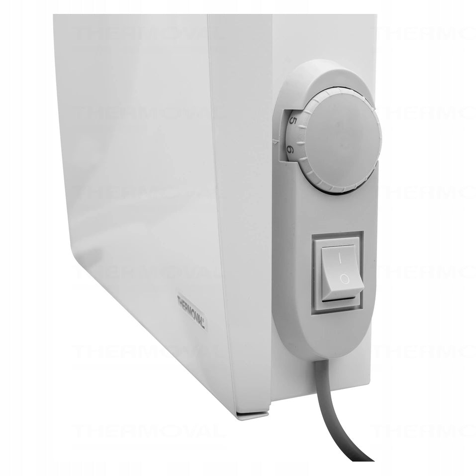 Electric convector 500W white with thermostat TX Next Thermoval Packaging status original