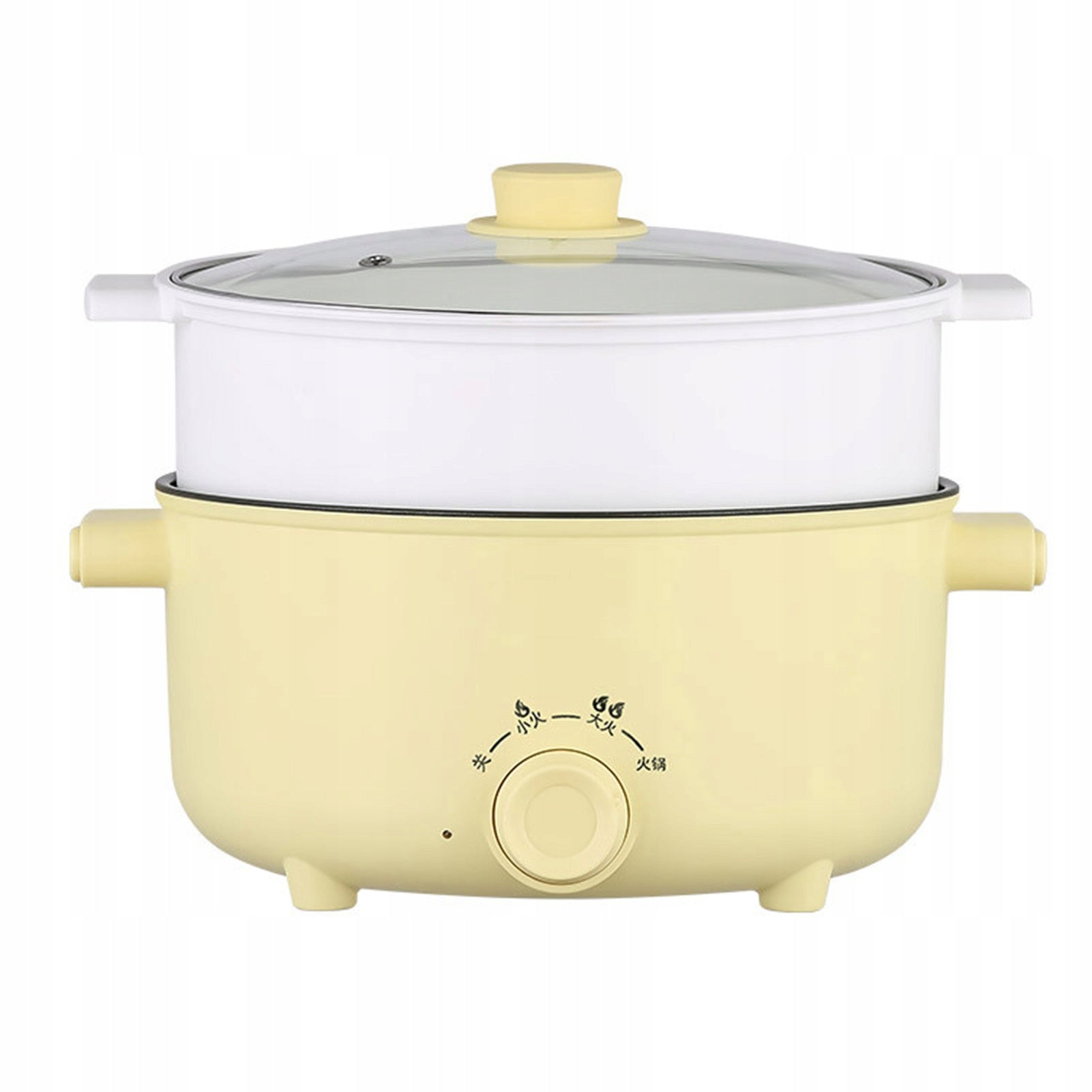 Electric cooker with hot pot, electric hot pot, safety Dominant color multicolor