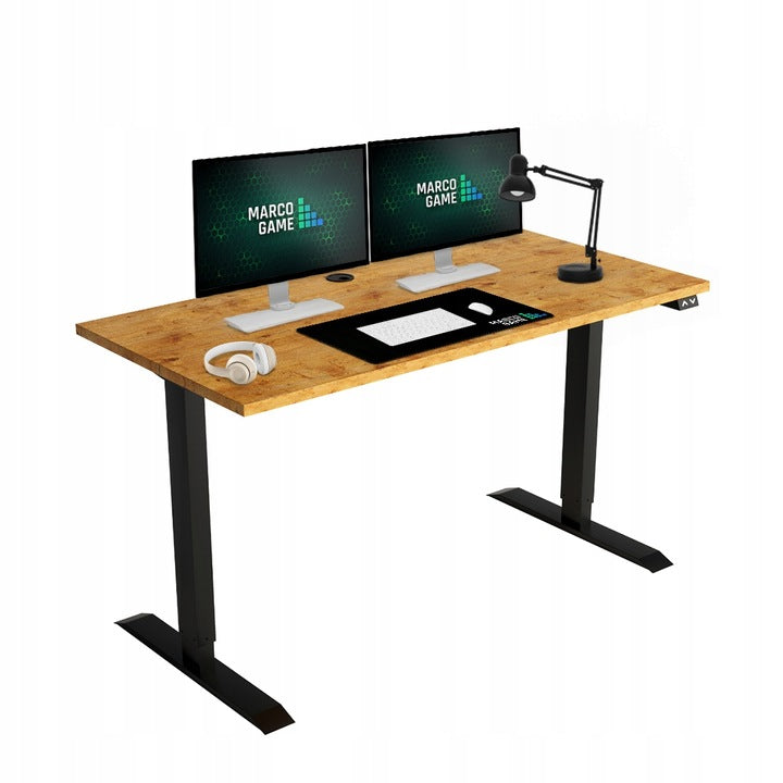 Electric desk height adjustment MARCO GAME OAK 160x80cm adjustable EAN (GTIN) 5905141746211