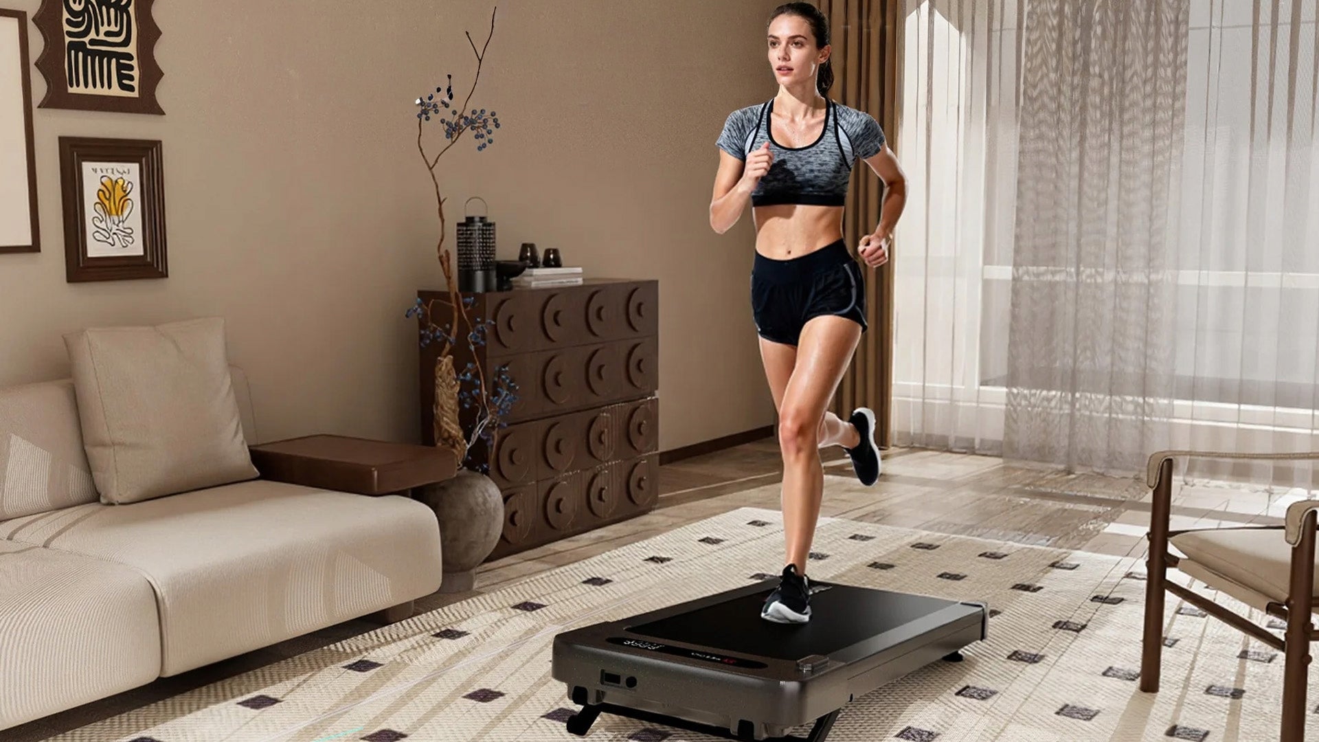 Electric desk treadmill Compact TILT up to 10% YESOUL W2 PRO Packaging status original
