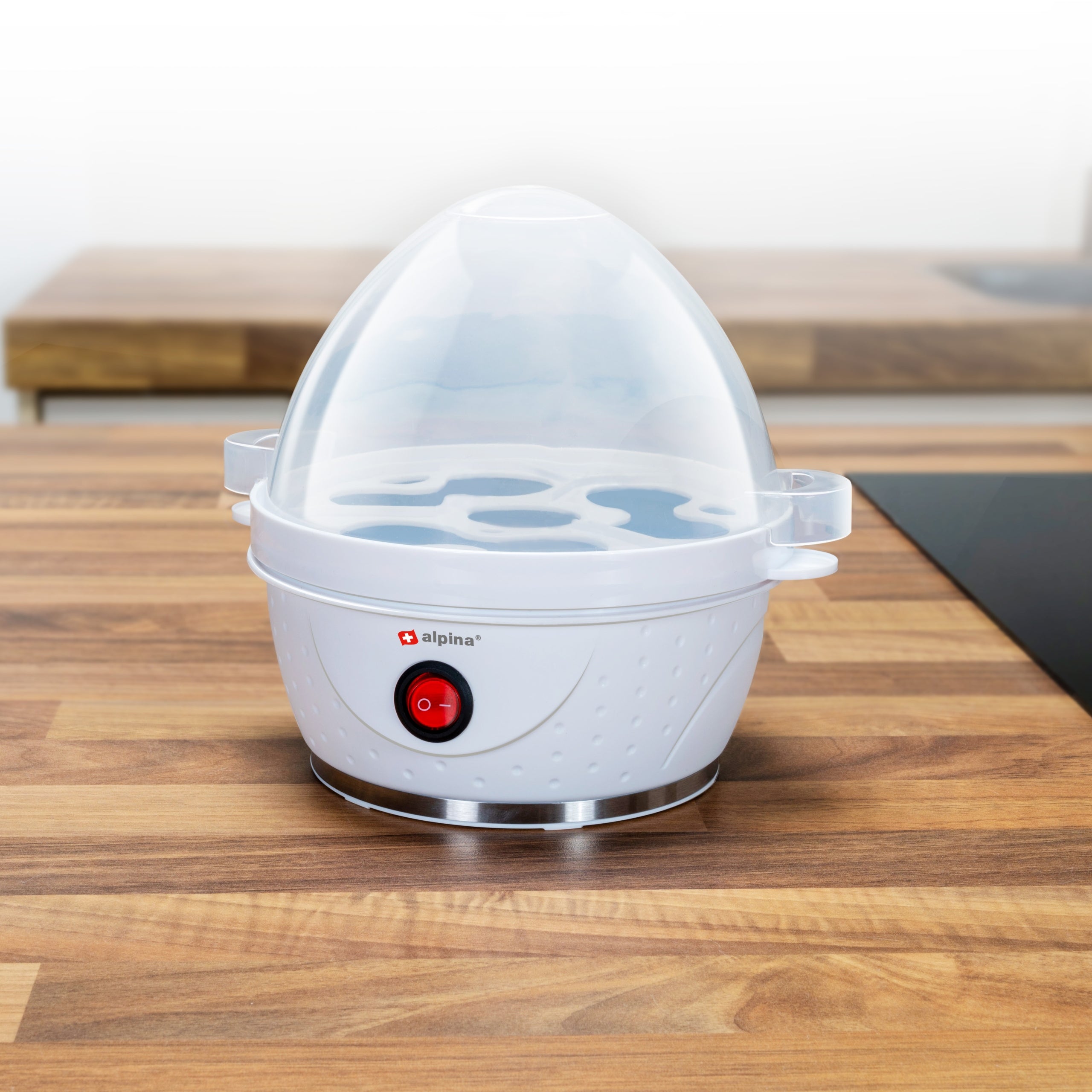 Electric egg cooker Alpina - 7 eggs 230V 320-380W Brand Alpina