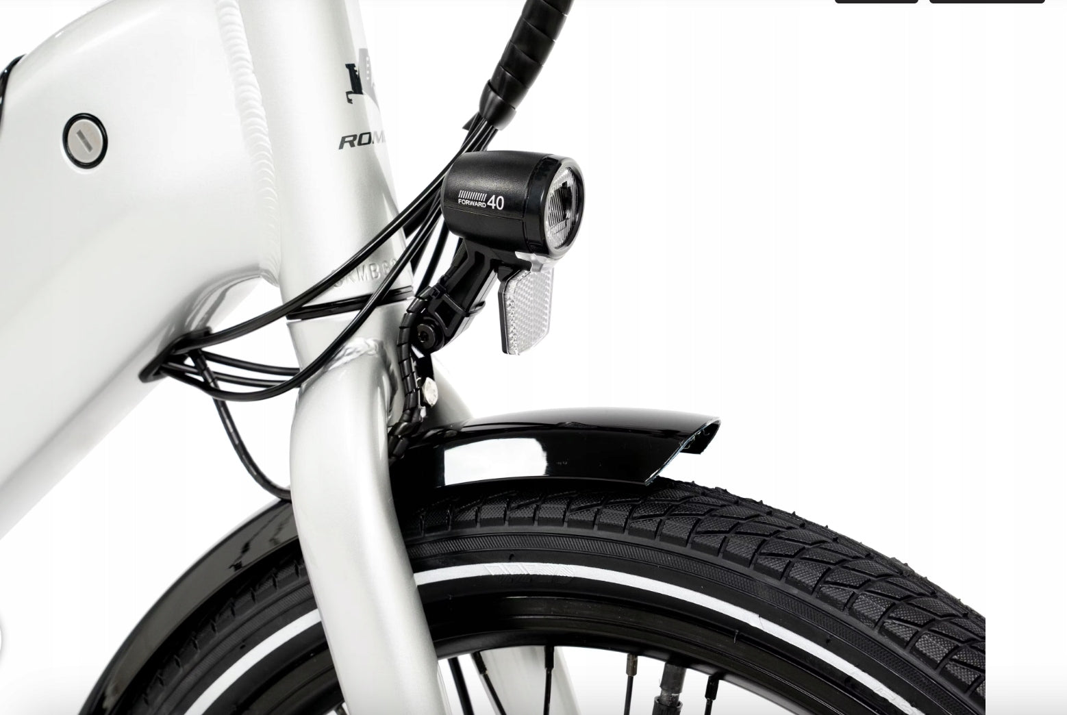 Electric folding bike Romet E-WIGRY 1.1 M 14" Silver Manufacturer code 5904803264087