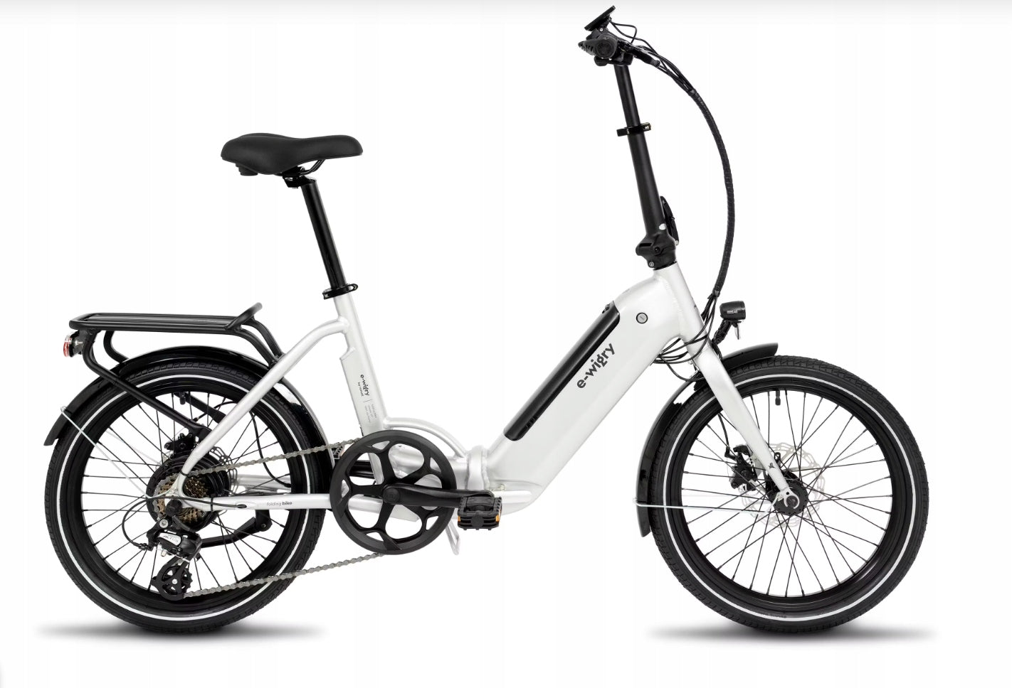 Electric folding bike Romet E-WIGRY 1.1 M 14" Silver