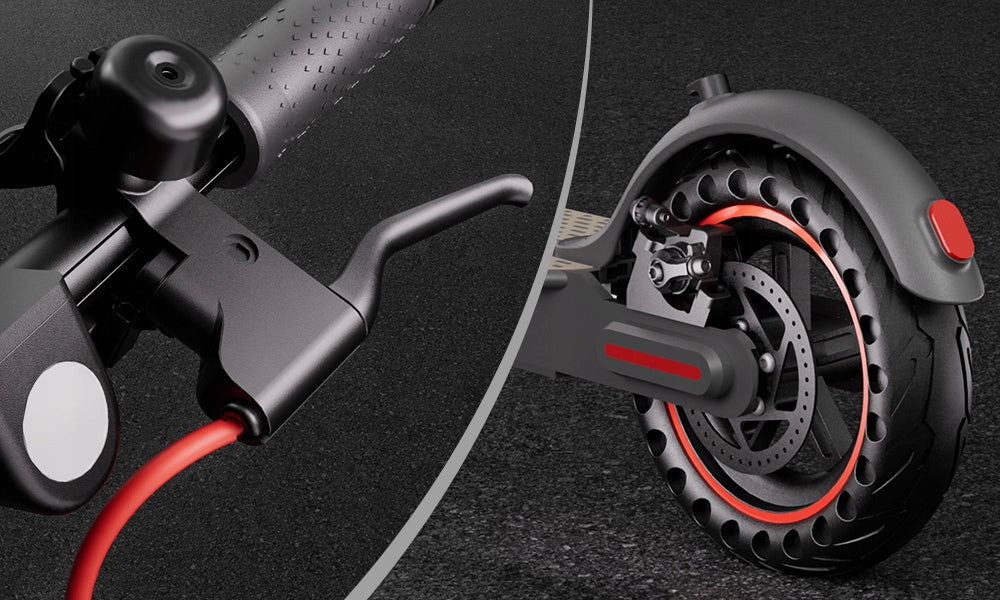Electric folding scooter,scooter, Tyre diameter: 8,5 inch|20-25km|350W Color black