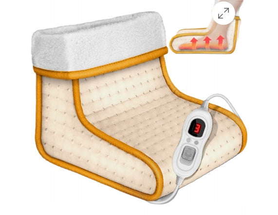 Electric foot warmer FWM03 with remote control, 100 W Medical device no