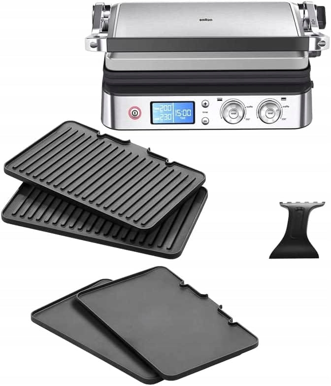Electric grill Braun CG9043 2000W silver