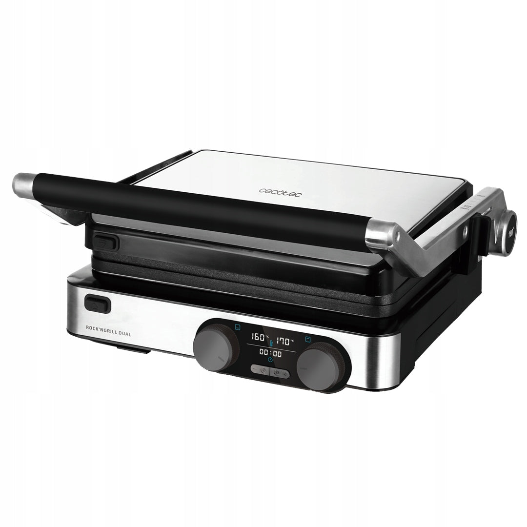 Electric grill Cecotec Rock'nGrill Dual Power rating 2000 W