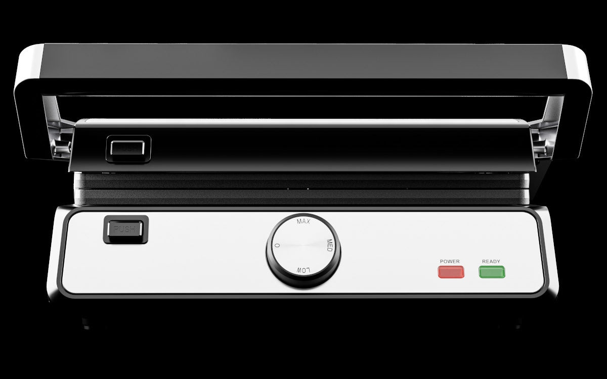 Electric grill GÖTZE & JENSEN GL601X Dominant color silver/gray