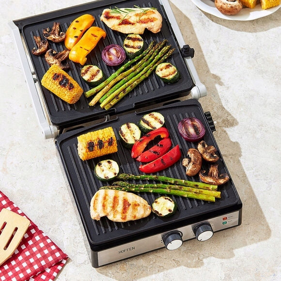 Electric grill Hoffen black 2000 W Brand Hoffen