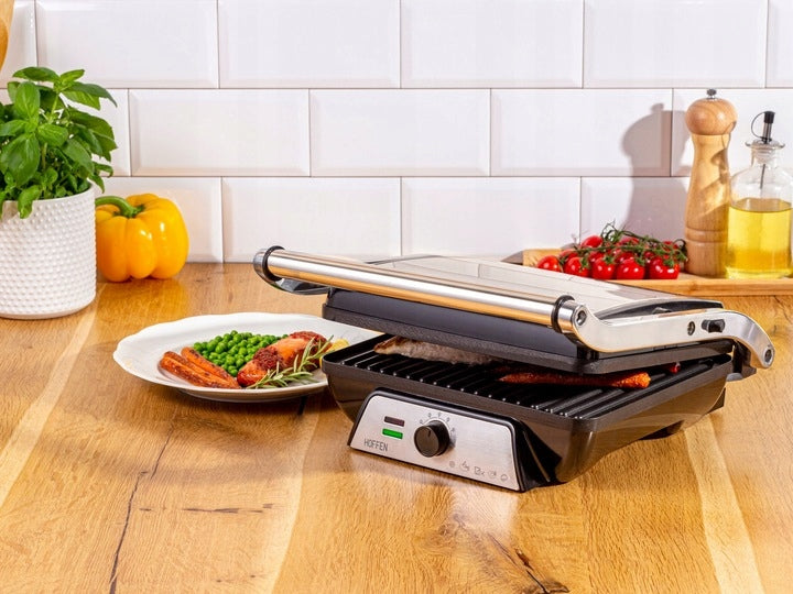 Electric grill Hoffen black 2000 W Model AK-7922