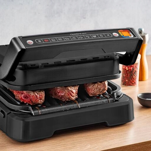 Electric grill TEFAL Optigrill 2in1 GC772830 folding/folding high power Power rating 2100 W