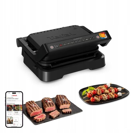 Electric grill TEFAL Optigrill 2in1 GC772830 folding/folding high power