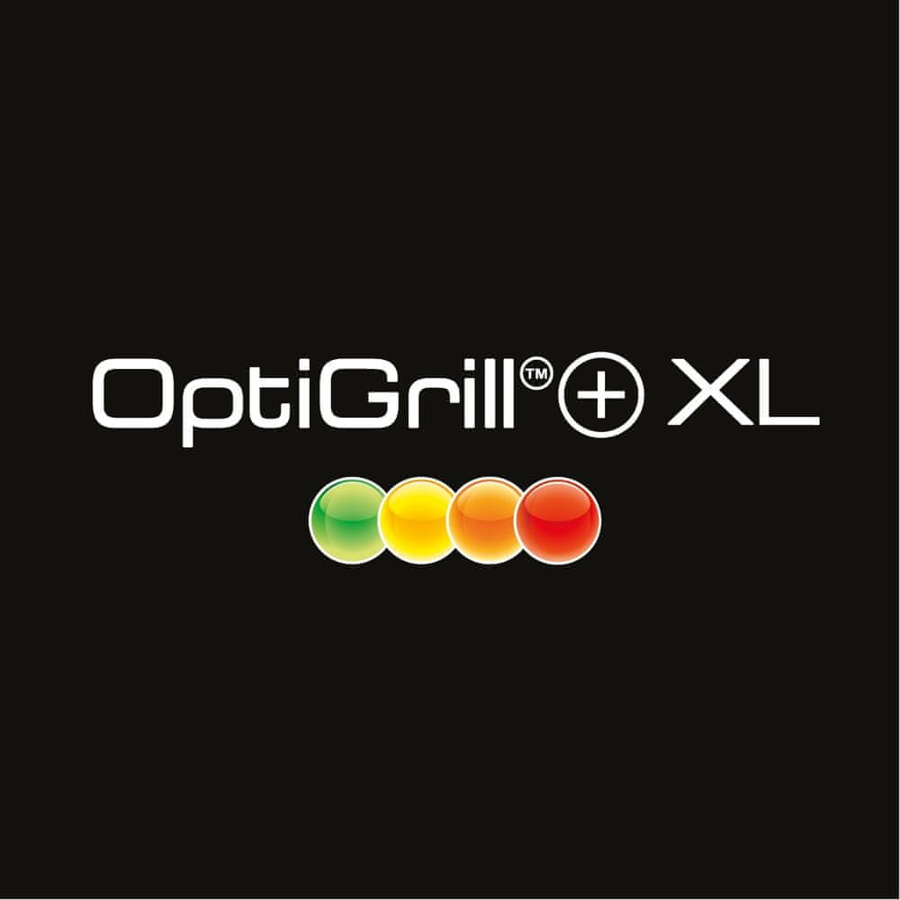 Electric grill Tefal GC722834 OptiGrill+ XL black Temperature control yes