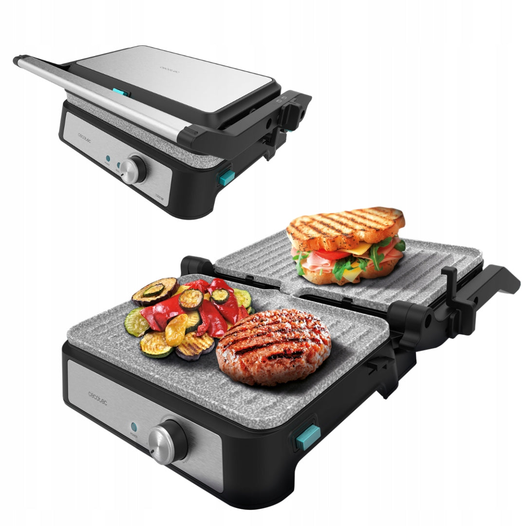 Electric grill toaster Rock’nGrill 1500 Take&Clean CECOTEC 1500 W