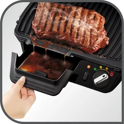 Electric grill with timer Tefal GC451B12 2000 W toaster Grill type contact panini folding traditional