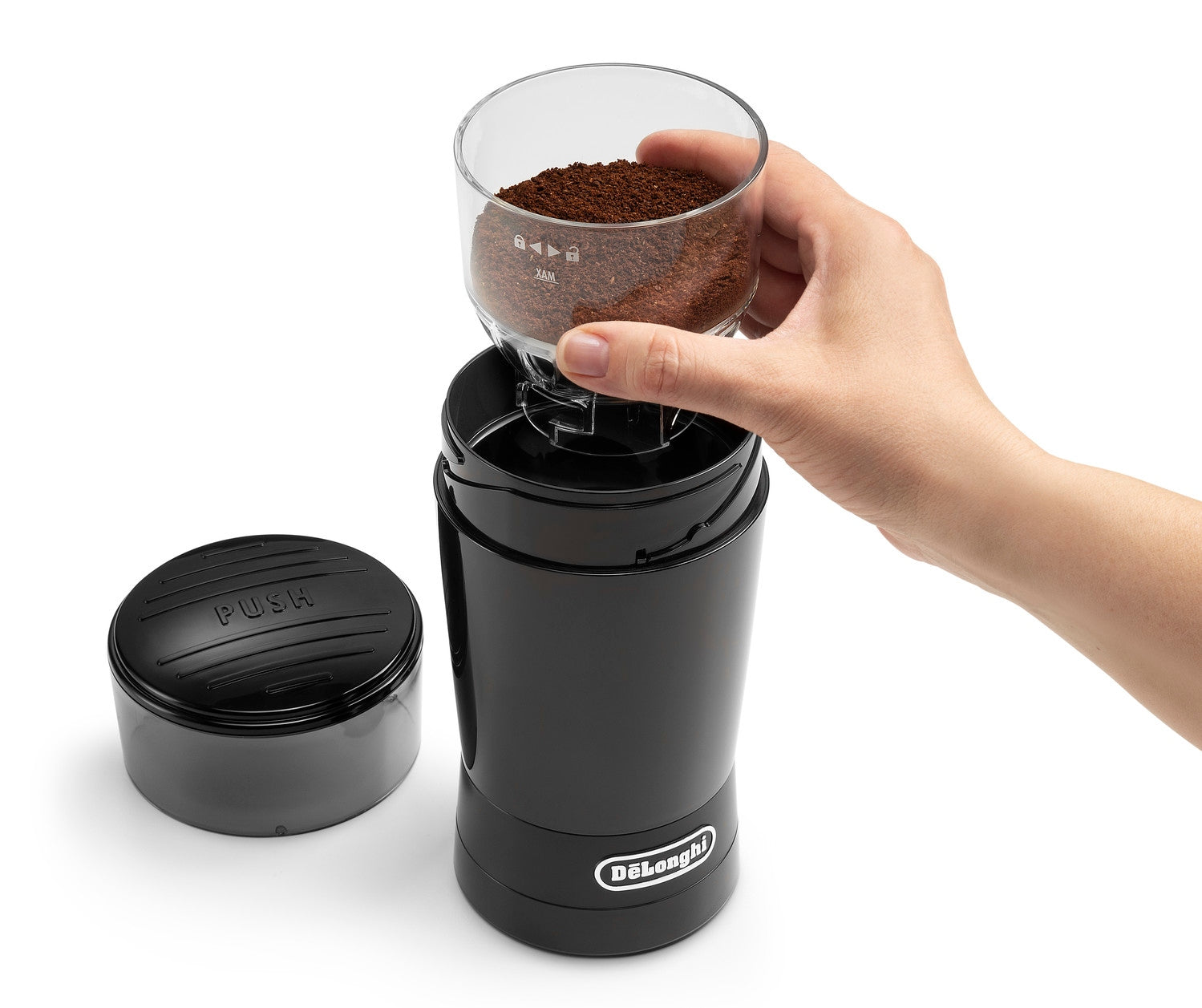 Electric grinder De'Longhi KG 200 170 W black Manufacturer code KG 200