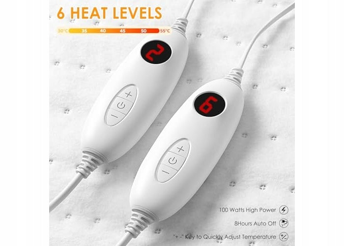 Electric heating mat DOUBLE 160X140 CM Medical device no