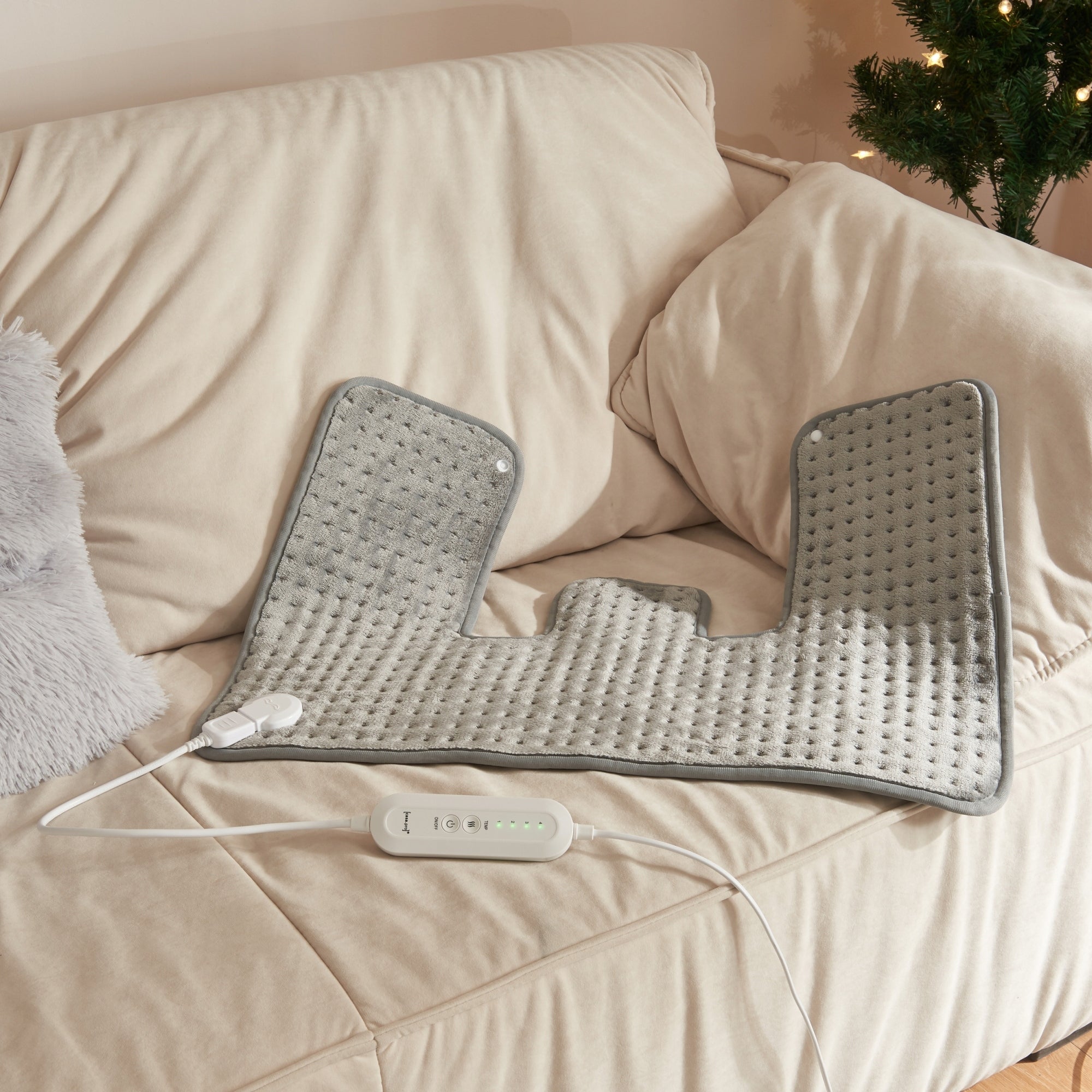 Electric heating pad Borrello 100W 65x45cm Grey Color gray