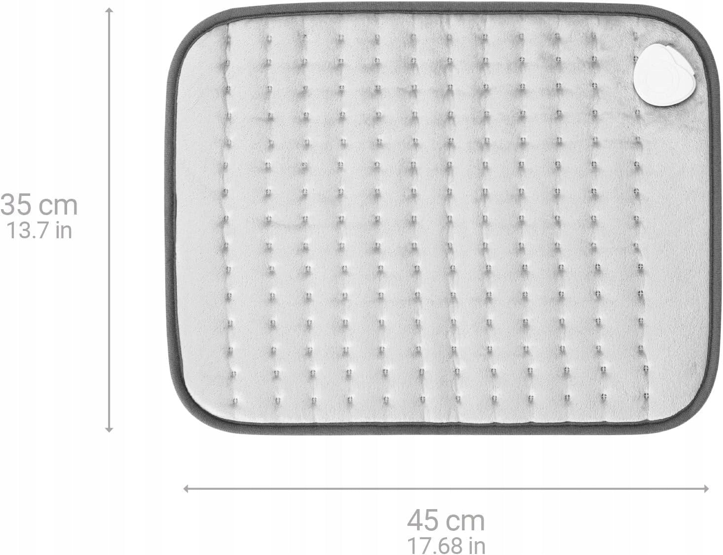 Electric heating pad Medisana HP 650 XL 100 W 45x35 cm grey Medical device no