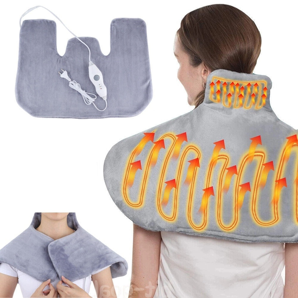 Electric heating pad, heating pad for neck, shoulders and back