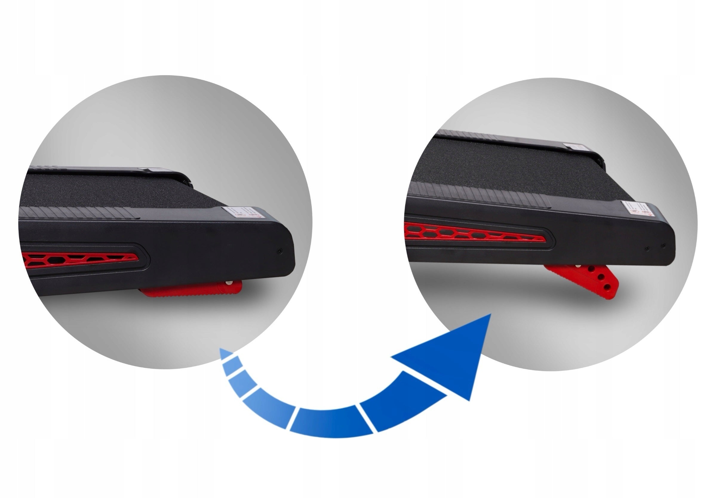 Electric home treadmill Tollo Corciano walkingpad 2in1 3HP 130 kg 14km/h Maximum user weight 130 kg