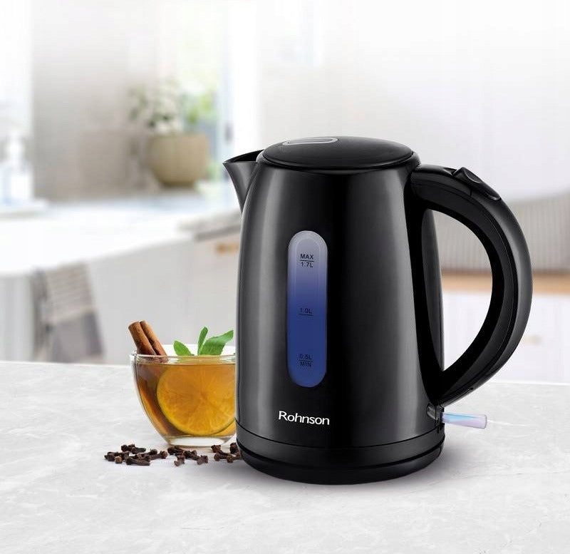 Electric kettle 2200W wireless Rohnson R-7035 2200 W 1,7 l black Power 2200 W