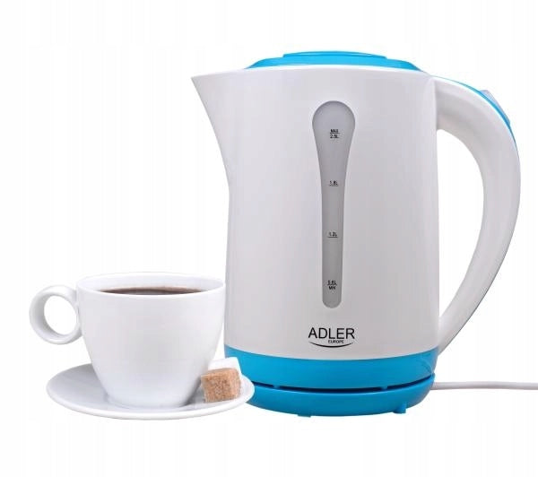Electric kettle Adler AD 1244 2,5l 2200W Dominant color white