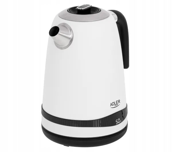 Electric kettle Adler AD 1295 1,7l 2200W Temperature control White Brand ADLER