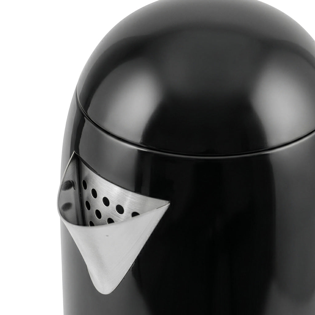 Electric kettle BERGMANN 1,7L 2200W Wood-like Base Black Capacity 1.7 l
