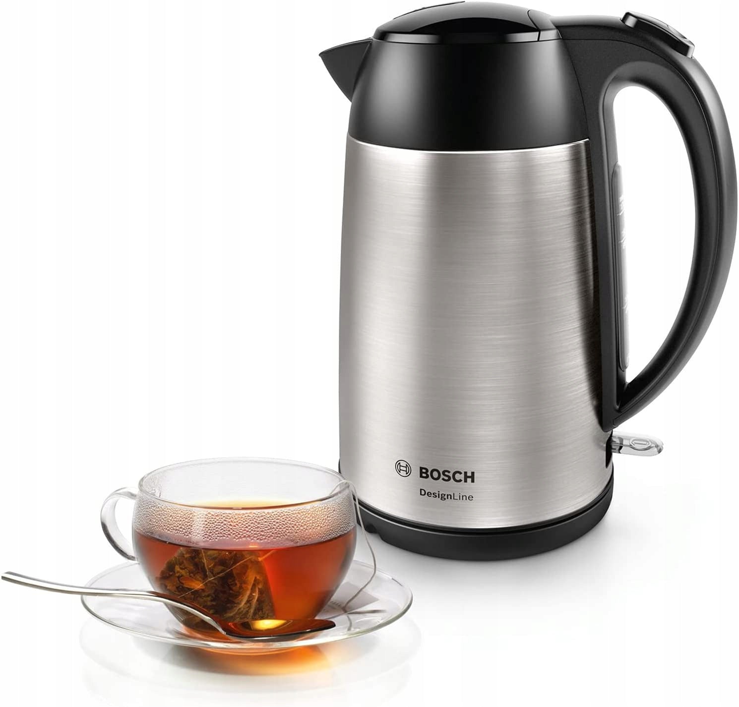 Electric kettle Bosch TWK3P420 2400 W 1,7 l silver/grey Manufacturer code TWK3P420