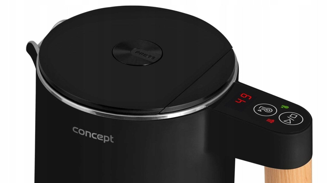 Electric kettle CONCEPT RK-3301 BLACK 2200W 1,5L Manufacturer code RK3301
