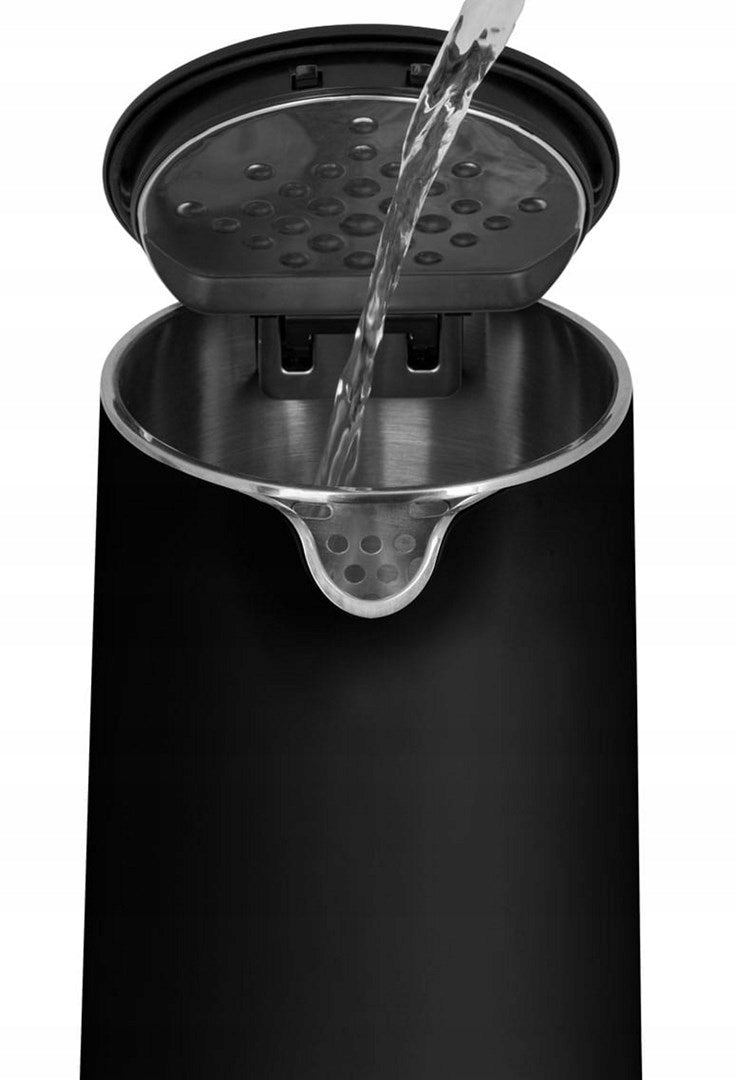 Electric kettle CONCEPT RK-3301 BLACK 2200W 1,5L Power 2200 W