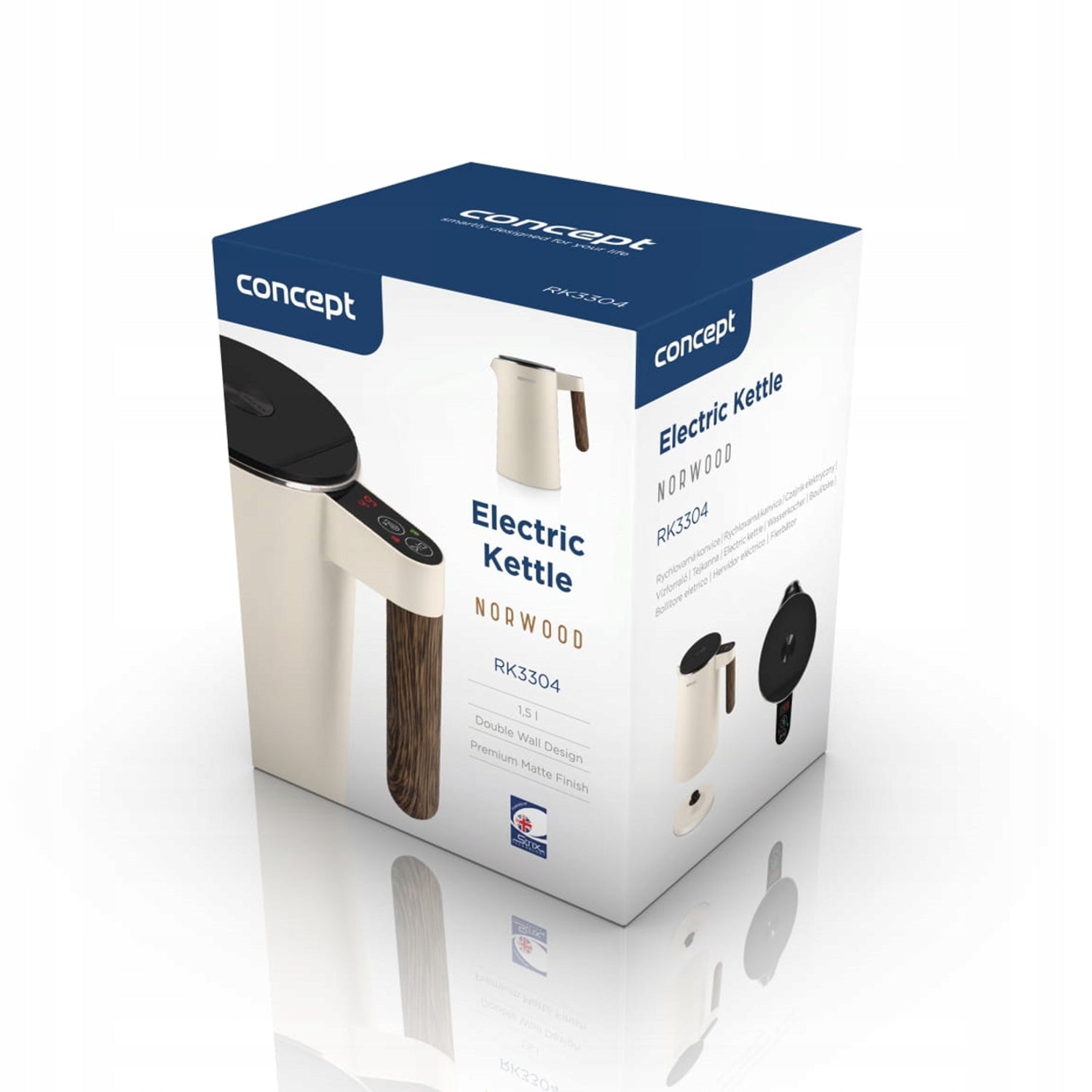 Electric kettle CONCEPT RK3304 Power 2200 W